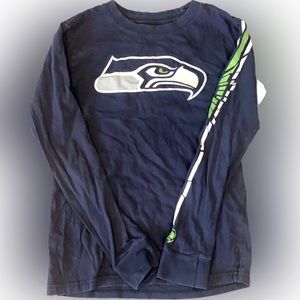 Boys long sleeve Seahawks tee